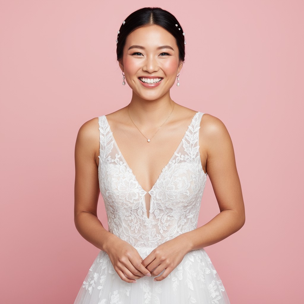 Sleek Bun For Wedding Ideas